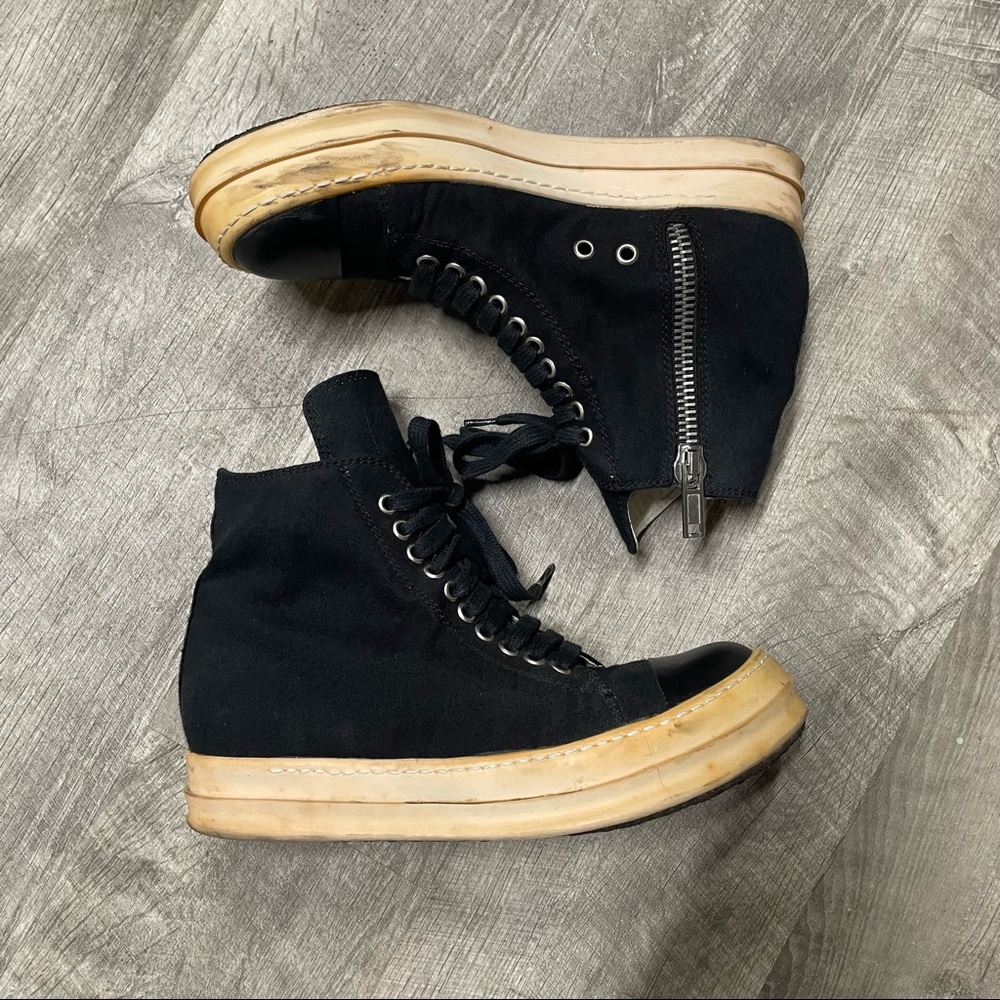 Authentic rick owens 2009 stutter ramones